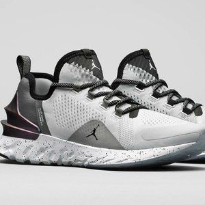 AUTHENTIC JORDAN React Havoc White Black Smoke Grey